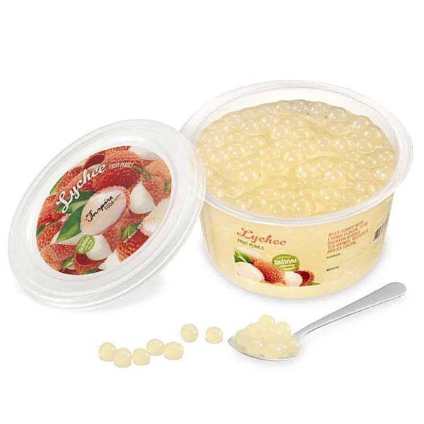 Bubble Tea Litschi-Fruchtperlen 450g